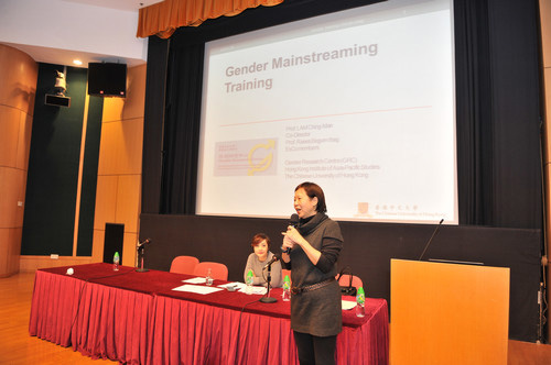 為社會福利界非政府機構舉辦的性別主流化培訓課程 相片